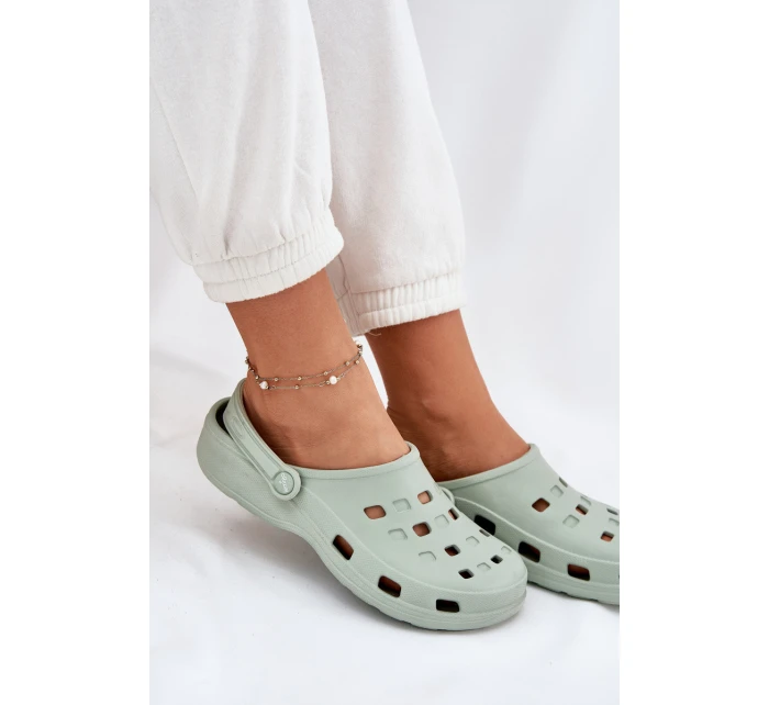 Klapki Damskie Piankowe LEMIGO 806 Miętowe Klapki Damskie Piankowe LEMIGO 806 Miętowe