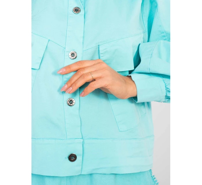 IT KR bunda FL10071.50 tyrkysová