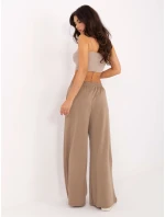 Spodnie IT SP model 21389022 ciemny bezowy - FPrice Spodnie IT SP model 21389022 ciemny bezowy - FPrice