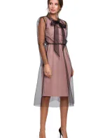 Dámske šaty K039 Powder Pink - Makover