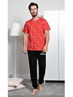 Pánske pyžamo dlhé Býk Pánske pyžamo dlhé Býk