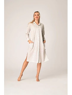 Košeľa Kľúč LND 879 A26 dlhá/r 2XL-3XL rozopnutá