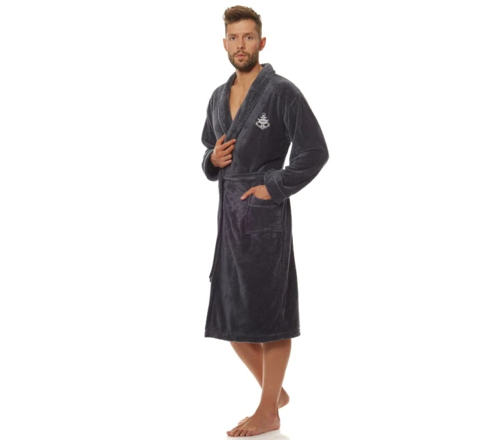 Pánsky župan 2114 Marine graphite - L&L