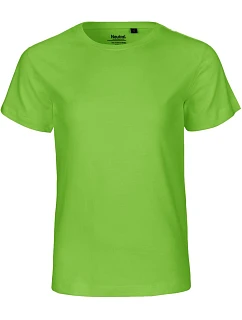 Neutral O 30001 Detské tričko z bio bavlny 77.3001 limetková