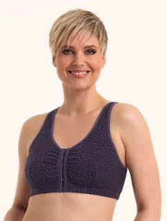 Hazel chirurgická podprsenka so zapínaním vpredu 5765X oceľovo šedá - Anita Care