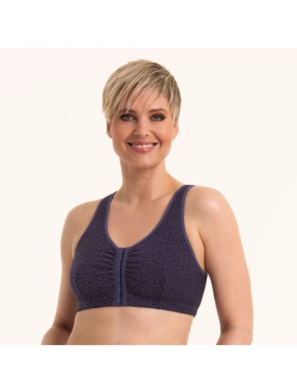 chirurgická podprsenka zapínání vpředu steel grey  model 20998784 - Anita Care