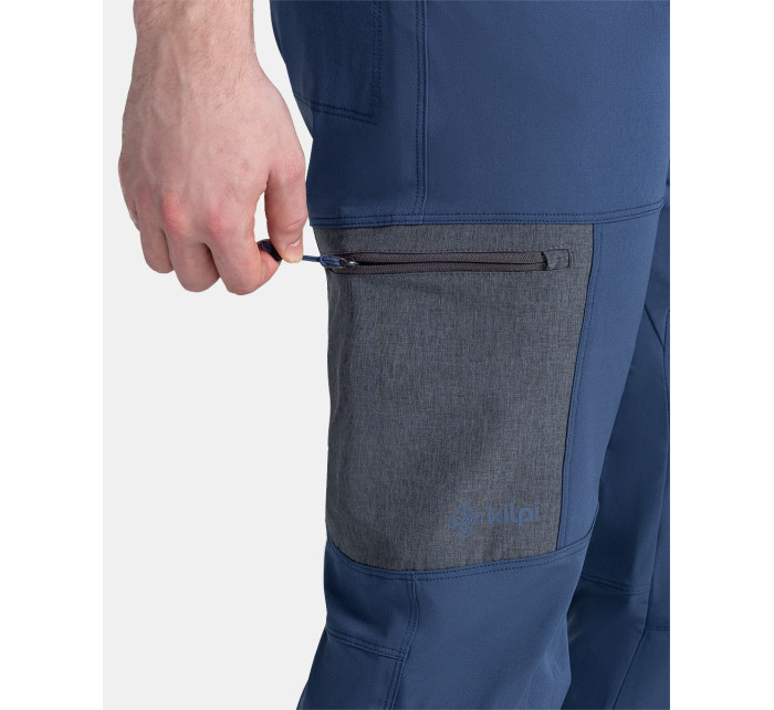 Pánske outdoorové nohavice LIGNE-M tmavo modrá - Kilpi