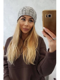 Fleecová čiapka Sonia K201 sivá