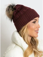 Dámska čiapka AT CZ 173501 gaštanová