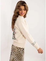 Blúzka D10600T02568E svetlo béžová