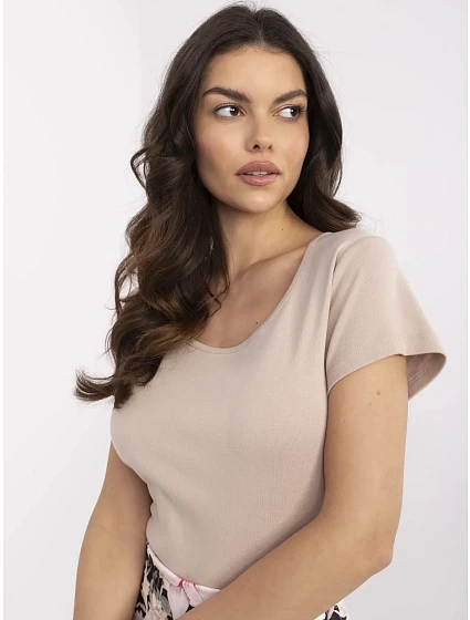 Tričko RV TS model 21021720 beige - FPrice