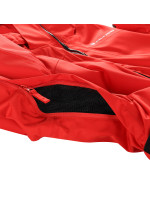 Dámska lyžiarska bunda s membránou ptx ALPINE PRO OLADA olympic red
