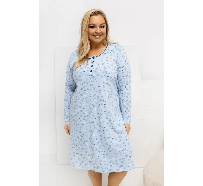 Nadmerné veľkosti Nočná košeľa model 223308 Forever Pink