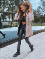 Dámská zimní bunda parka růžová Dstreet model 21964932 - FashionStreet