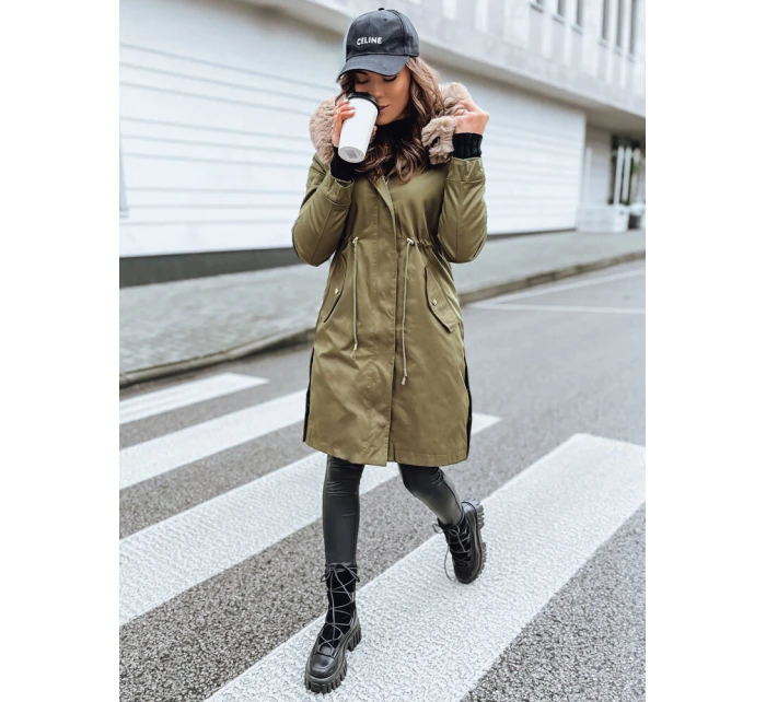 Dámska zimná bunda NADER zelená FashionStreet TY4031 Dámska zimná bunda NADER zelená FashionStreet TY4031