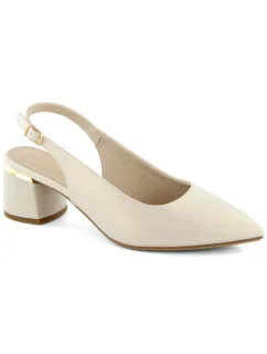 Sergio Leone W SK439B perlové elegantné plné sandále