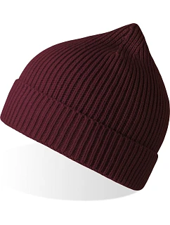 Pletená čepice "" burgundy model 22478821 - Atlantis Headwear