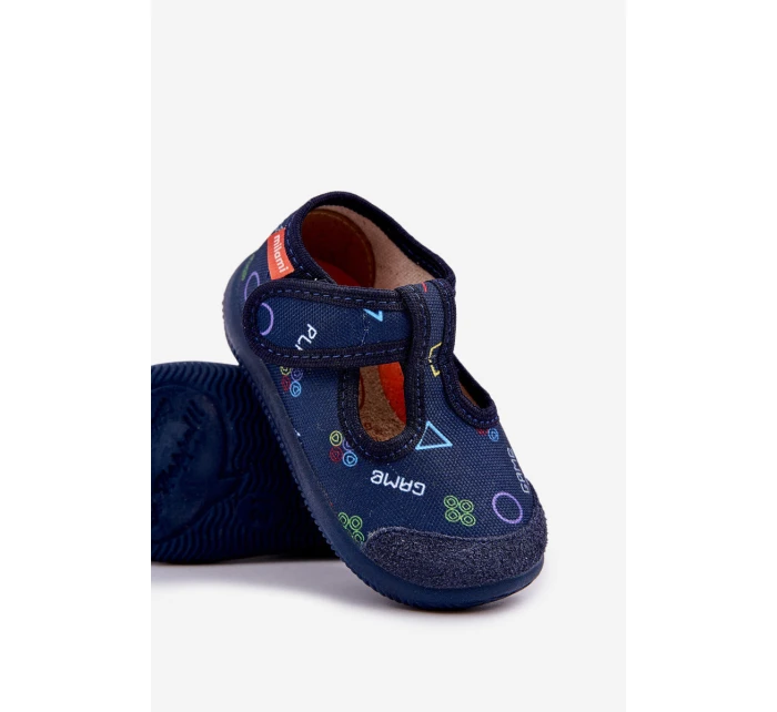 Dětské Pantofle Elastické Na Suchý Zip model 21682804 - Milami