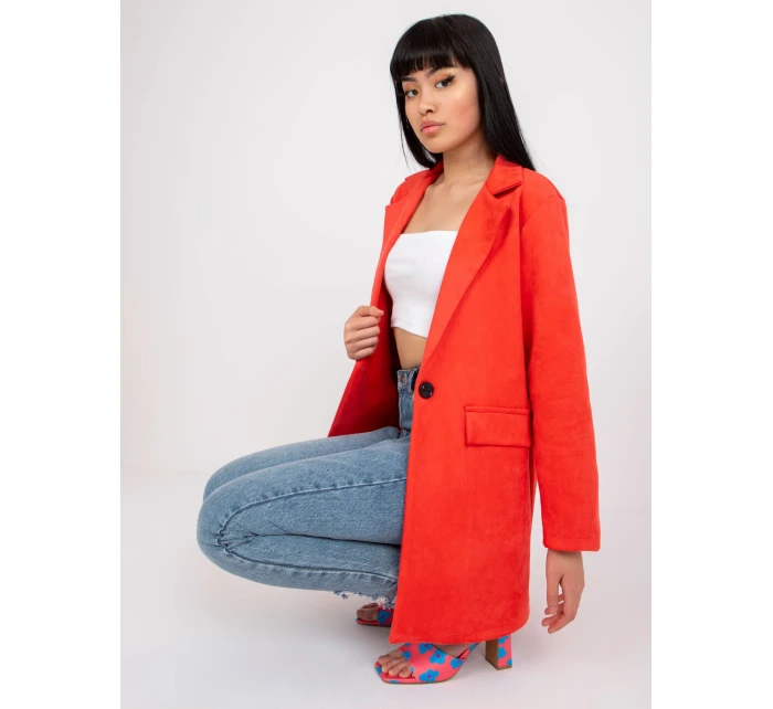 Dámske sako DHJ MA 15286 koralové