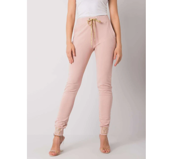 Tepláky RV DR 5980.12 svetlo ružová