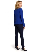 Bunda s límcem a zapínáním na knoflík královská modř model 15101648 - Moe