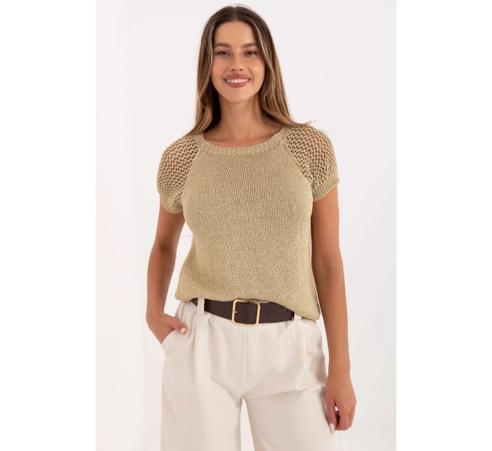 Sveter s krátkym rukávom model 215793 Taliansko Moda