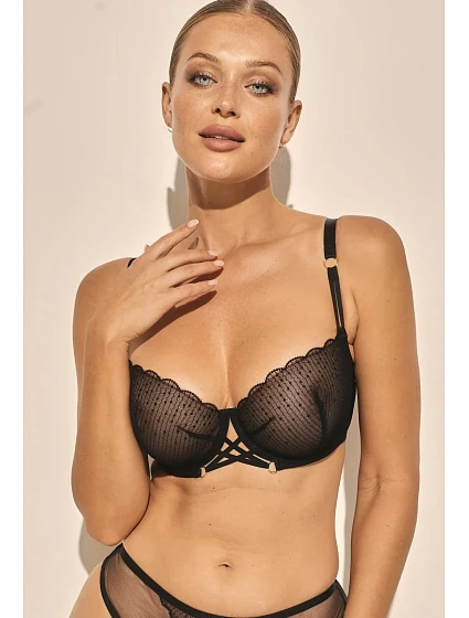 Měkká dámská podprsenka soft model 20681237 Dots - Kinga