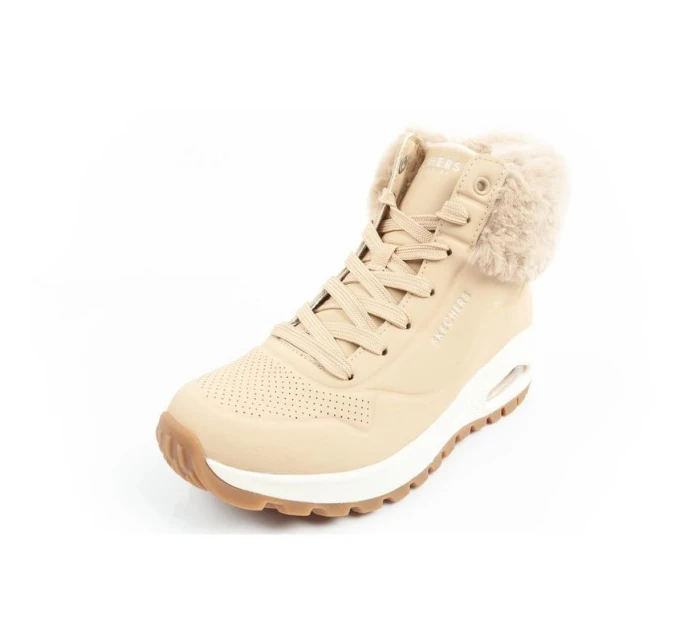 Uno model 21394757 dámská sportovní obuv zateplené boty zimní hnědé dámské - Skechers