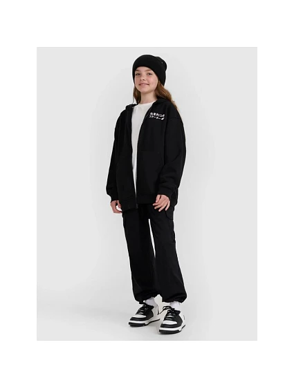Dívčí mikina s kapucí model 21816965 - 4F