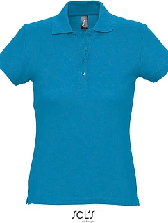 SOL'S Passion Dámské piqué polo model 22522038 aqua