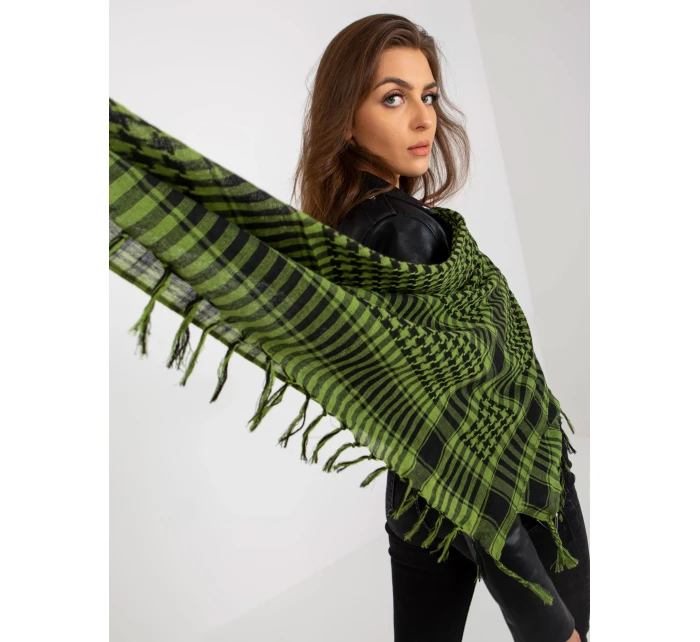 Šatka AT CH ARAFAT.37 čierny a zelený