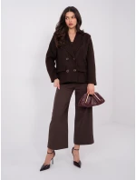 IT KR bunda FL9559.02P tmavohnedá IT KR bunda FL9559.02P tmavohnedá