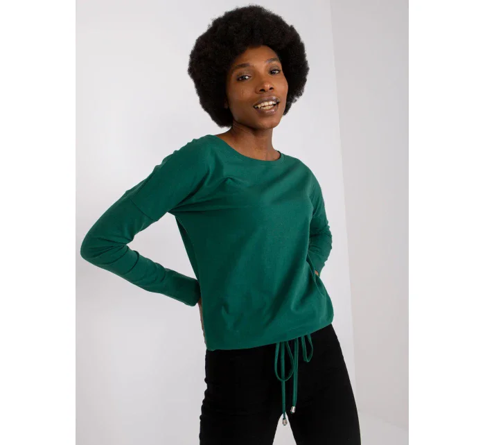 Blúzka RV BZ 5122.05P tmavo zelená