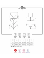 Nežné body Alluria teddy pink - Obsessive