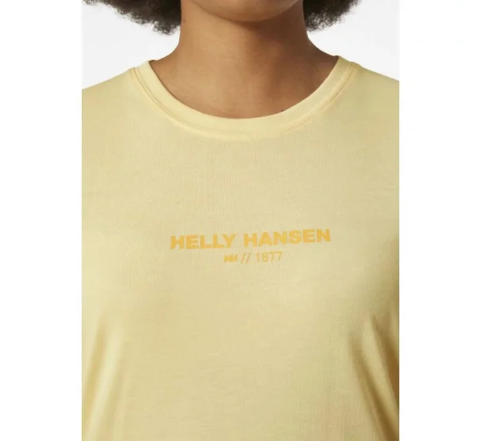 Dámské tričko Allure W žluté model 20129628 - Helly Hansen Dámské tričko Allure W žluté model 20129628 - Helly Hansen
