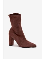 Topánky na podpätku model 217737 Krok vo veľkom štýle