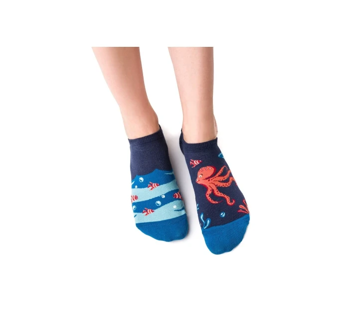 Asymetrické pánské ponožky ťapky More 009