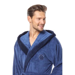 Pánský župan George navy - L&L Pánský župan George navy - L&L