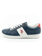 U.S. Polo model 22115588 boty tenisky pánské módní tmavě modré pohodlné