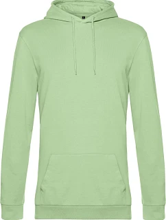 B&C #Hoodie Pánska mikina s kapucňou 01.U03W light jade