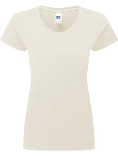 Dámské tričko z těžké bavlny "Authentic" 10. natural model 22447574 - Russell Athletic