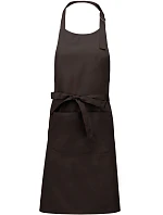 Kariban K 890 Zástera s náprsenkou „Sommelier“ 20.K890 čokoládová
