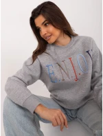 Bluza model 20170751 szary - FPrice Bluza model 20170751 szary - FPrice