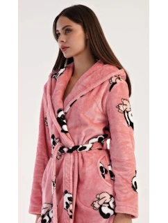 Dámsky župan krátky s kapucňou Malá panda