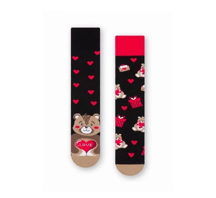 Ponožky Viac 079 Hearts pánske asymetrické 39-46