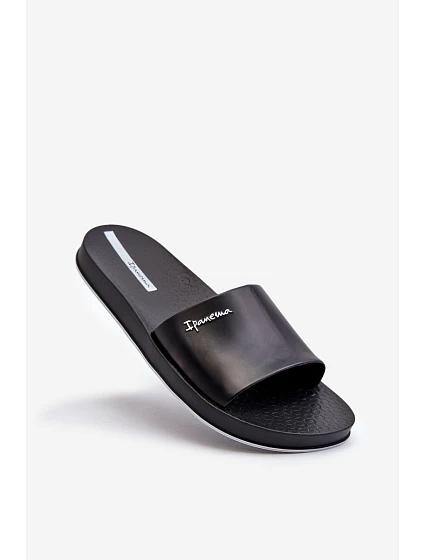 Pánské gumové žabky model 21662788 Slide Unisex Černé - Ipanema