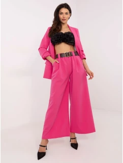 Spodnie DHJ SP  ciemny różowy model 20831809 - FPrice