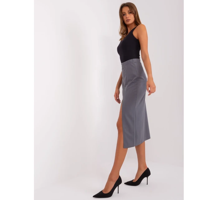 Sukňa LK SD 509445.72P tmavo šedá Sukňa LK SD 509445.72P tmavo šedá