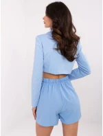 Spódnica MI SD model 20913004 jasny niebieski - FPrice Spódnica MI SD model 20913004 jasny niebieski - FPrice