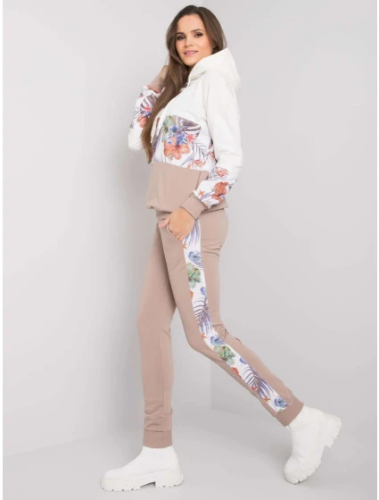 Súprava RV KMPL 7356.82 béžová a biela Súprava RV KMPL 7356.82 béžová a biela